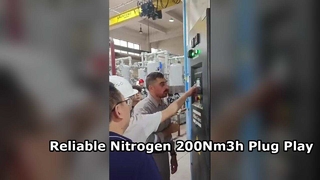 Industrial Membrane Nitrogen Generator 200Nm3h Skid System